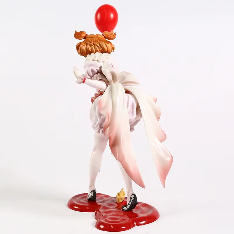Female Pennywise The Clown Collectible Scary Parody Horror Figure PVC 7" [Boxed]
