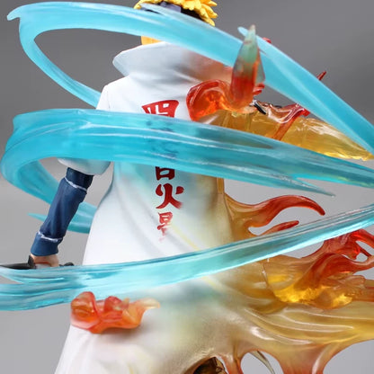 Minato Namikaze Rasengan Naruto Anime Collectible Figure 10" [Boxed : Battery Powered]