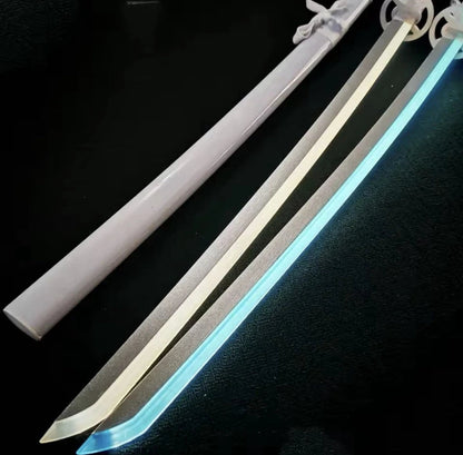 Led Luminous Bleach Katana Ichigo Rukia Sword Cosplay Light up 41"