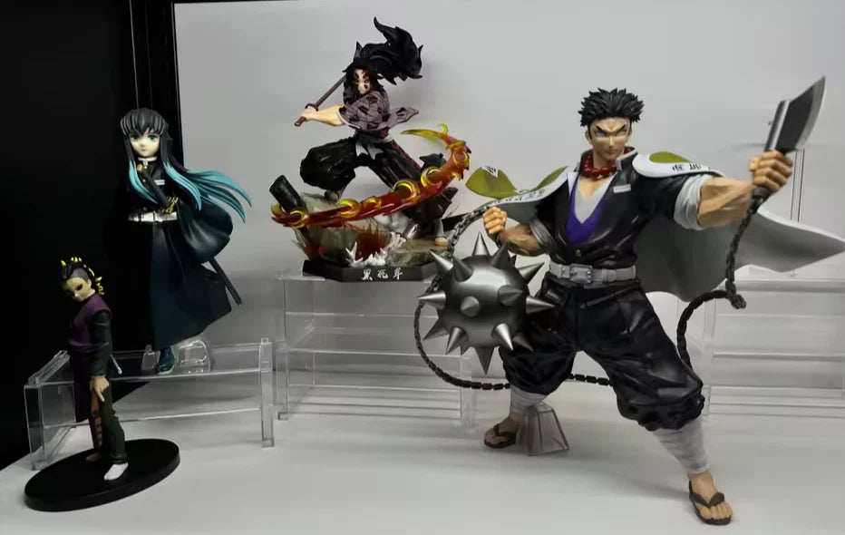 Kokushibo Upper Moon One Demon Slayer Anime Rare Action Figure PVC 10" [Boxed]