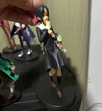 Kaguya Shinomiya & Chika Fujiwara Love is War Kawaii Anime Figure PVC 7" [Boxed]