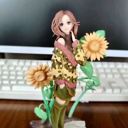 Nana Komatsu Floral Outfit Iconic Kawaii Anime Figure Model Statue PVC 9" [Boxed]