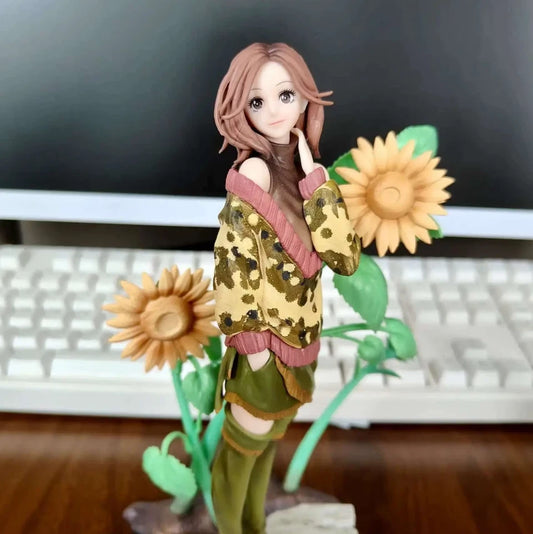 Nana Komatsu Floral Outfit Iconic Kawaii Anime Figure Model Statue PVC 9" [Boxed]