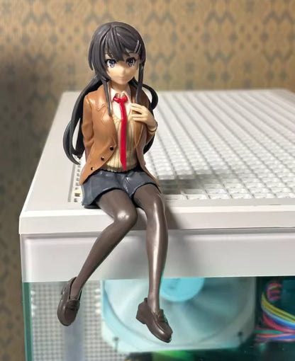 Mai Sakurajima Rascal Does Not Dream Anime Kawaii Desktop Figure PVC 5" [Boxed]