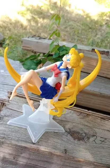 Usagi Tsukino Sailor Moon Anime Kawaii Desktop Figure Girl PVC 5.9" [No Box]