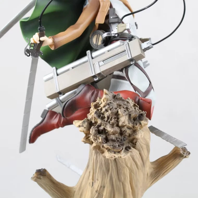 Levi Ackerman Attack on Titan AoT Anime Rare Action Figure PVC 13.7" [Boxed]