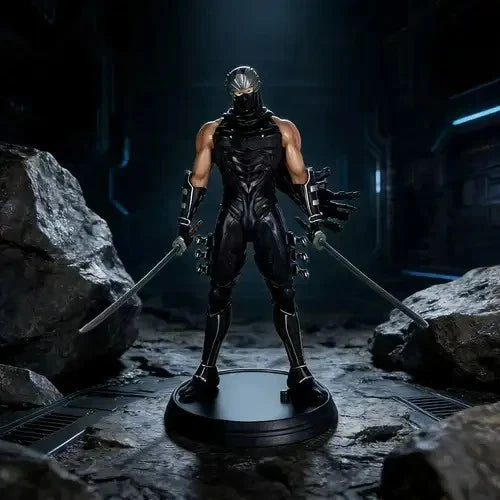 Ryu Hayabusa Ninja Gaiden RPG Classic Figure Statue Model PVC 7" [No Box]