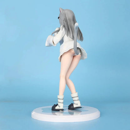 Gawr Gura Neko Hololive Vtuber Kawaii Anime Figure Model Statue PVC 8" [Boxed]