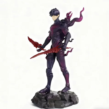 Sung Jinwoo Shadow King Solo Leveling Top-Rated Anime Figure PVC 8.4" [No Box]