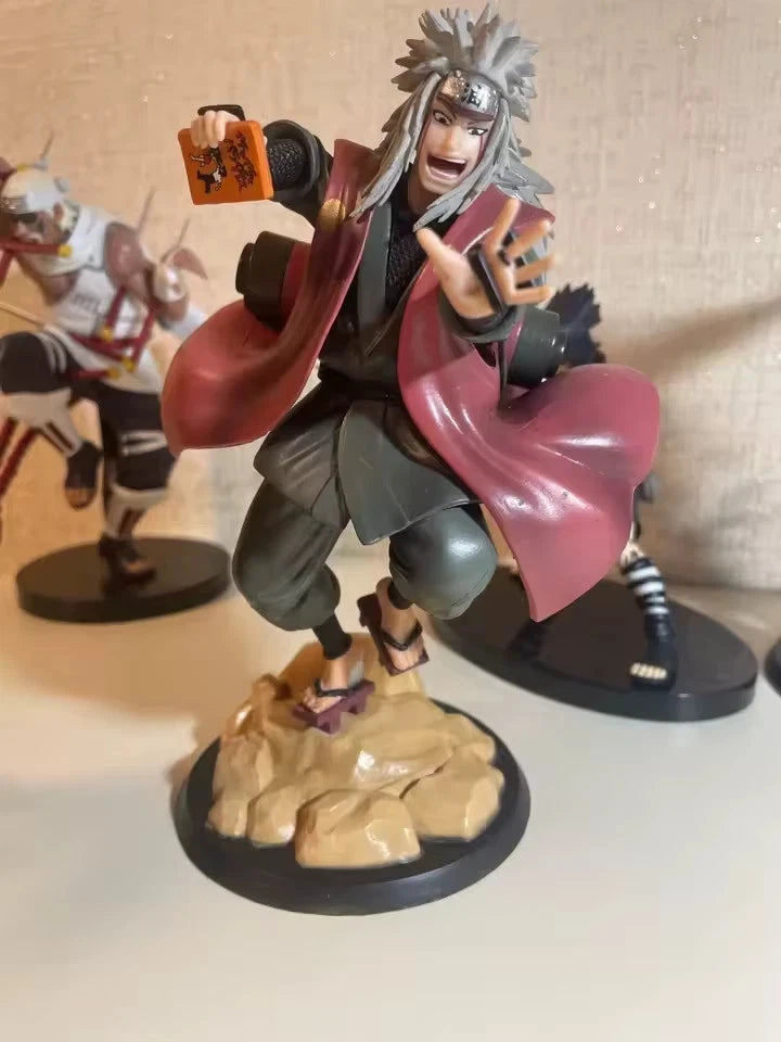 Jiraiya the Pervy Sage Naruto Shippuden Anime Figure Model Statue PVC 8" [Boxed]