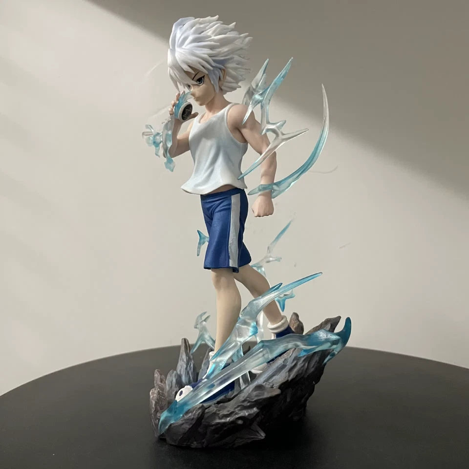 Killua Godspeed Hunter × Hunter Collectible Iconic Anime Figure PVC 8" [Boxed]