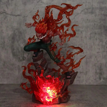 Might Guy Eight Gates Naruto Collector-Grade Anime Figure PVC 9" [Boxed]