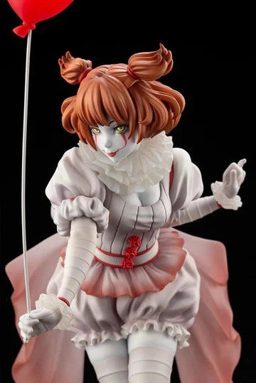 Female Pennywise The Clown Collectible Scary Parody Horror Figure PVC 7" [Boxed]