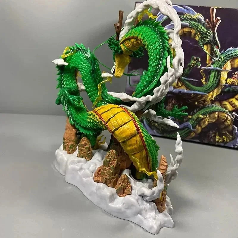 Kid Goku & Shenron Dragon Ball Z Collectible Display-Ready Figure PVC 8" [Boxed]