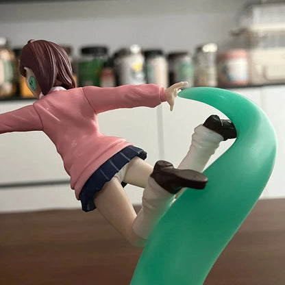Momo Ayase Psychokinetic Manipulation Dandadan Anime Figure Model Statue PVC 6" [No Box]