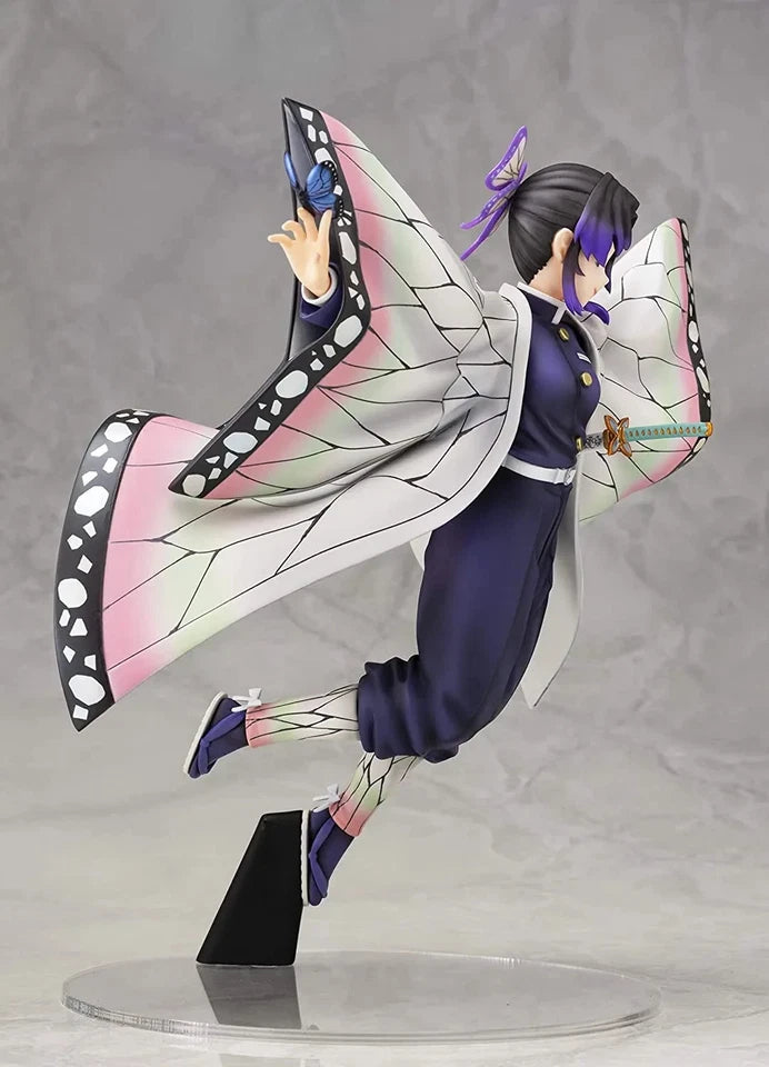 Shinobu Kocho Insect Hashira Demon Slayer Anime Kawaii Figure PVC 8.2" [No Box]