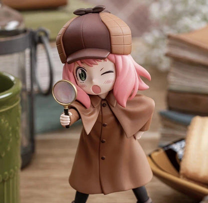 Anya Forger Winter Detective Spy × Family Anime Kawaii Figure PVC 5.2" [Boxed]