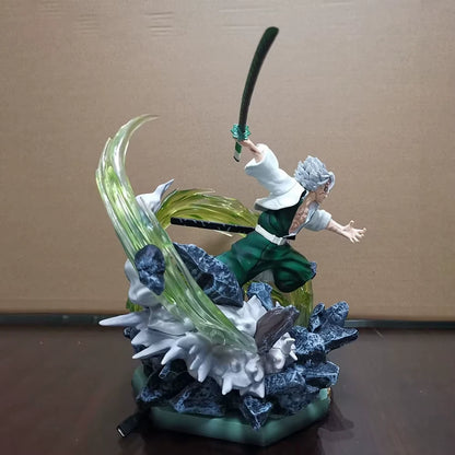 Sanemi Wind Breathing Demon Slayer Anime Figure 11.8" [Original : Battery Powered]