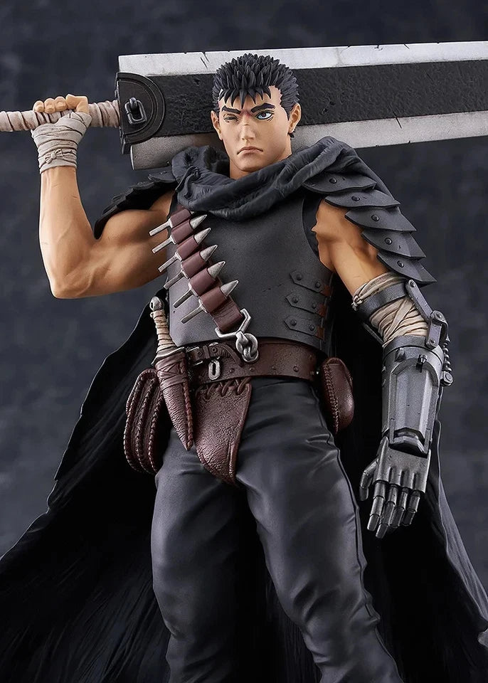 Guts Black Swordsman Berserk Anime Adjustable Action Figure PVC 6.6 in [Boxed]