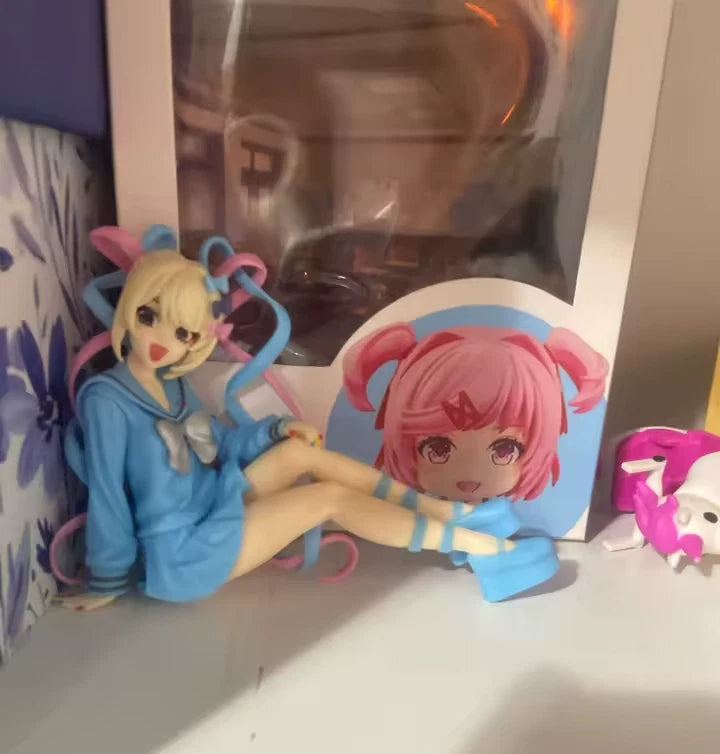 KAngel Sitting Needy Streamer Overload Gaming Kawaii Figure PVC 3.5" [Boxed]