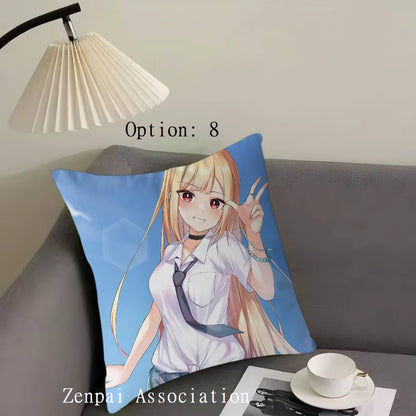 Marin My Dress-Up Anime Kawaii Soft Pillow Cushion Cover 1.5 x 1.5 ft