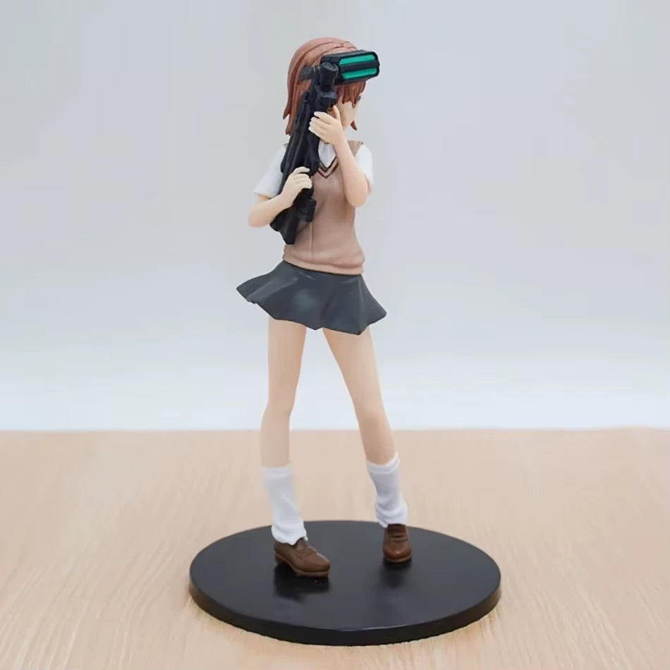 Misaka Railgun Student A Certain Magical Index Anime Kawaii Figure 6.6" [Boxed]