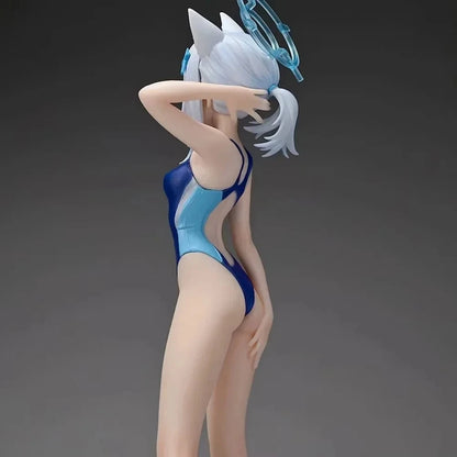 Sunaookami Shiroko Swimsuit Blue Archive Anime Figure Model Statue PVC 9" [Boxed]