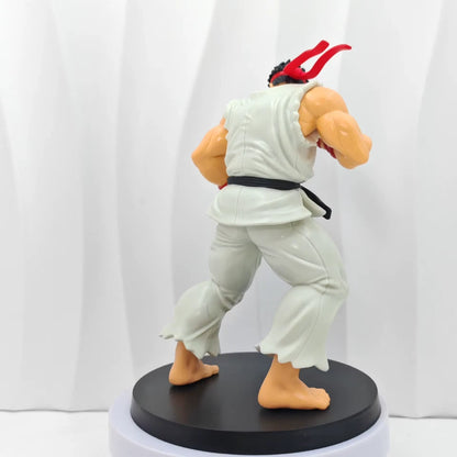 Ryu and Ken Street Fighter Classic Action Figure Model Statue PVC 4" [No Box]