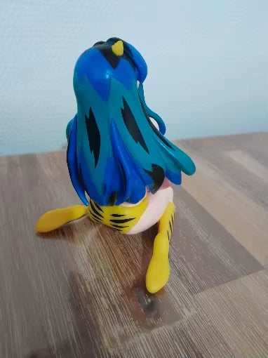 Lum Invader Urusei Yatsura Relax Time Anime Cute Kawaii Figure PVC 4.7" [No Box]