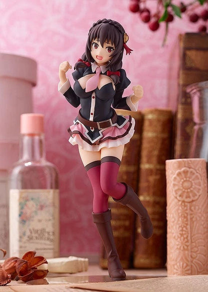 Yunyun Mini Skirt Schoolgirl KonoSuba Kawaii Anime Figure Model PVC 7" [Boxed : Original]