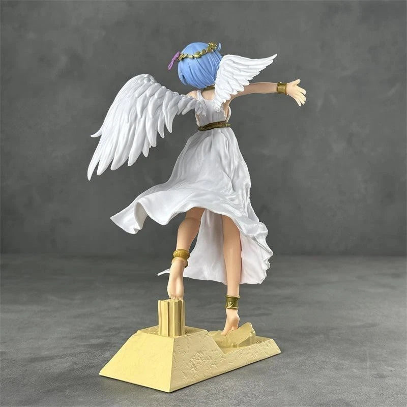 Rem Ghost Angel Re: Zero Anime Collectible Kawaii Figure PVC 7" [No Box]
