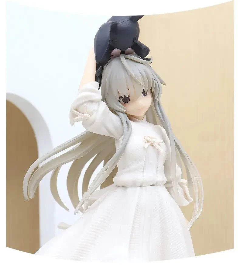 Sora Kasugano White Dress Yosuga no Sora Kawaii Anime Figure Model Statue PVC 8" [Boxed]