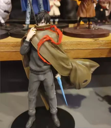Sung Jin-woo Casual Cloak Solo Leveling Anime Figure Model Statue PVC 7" [Boxed]