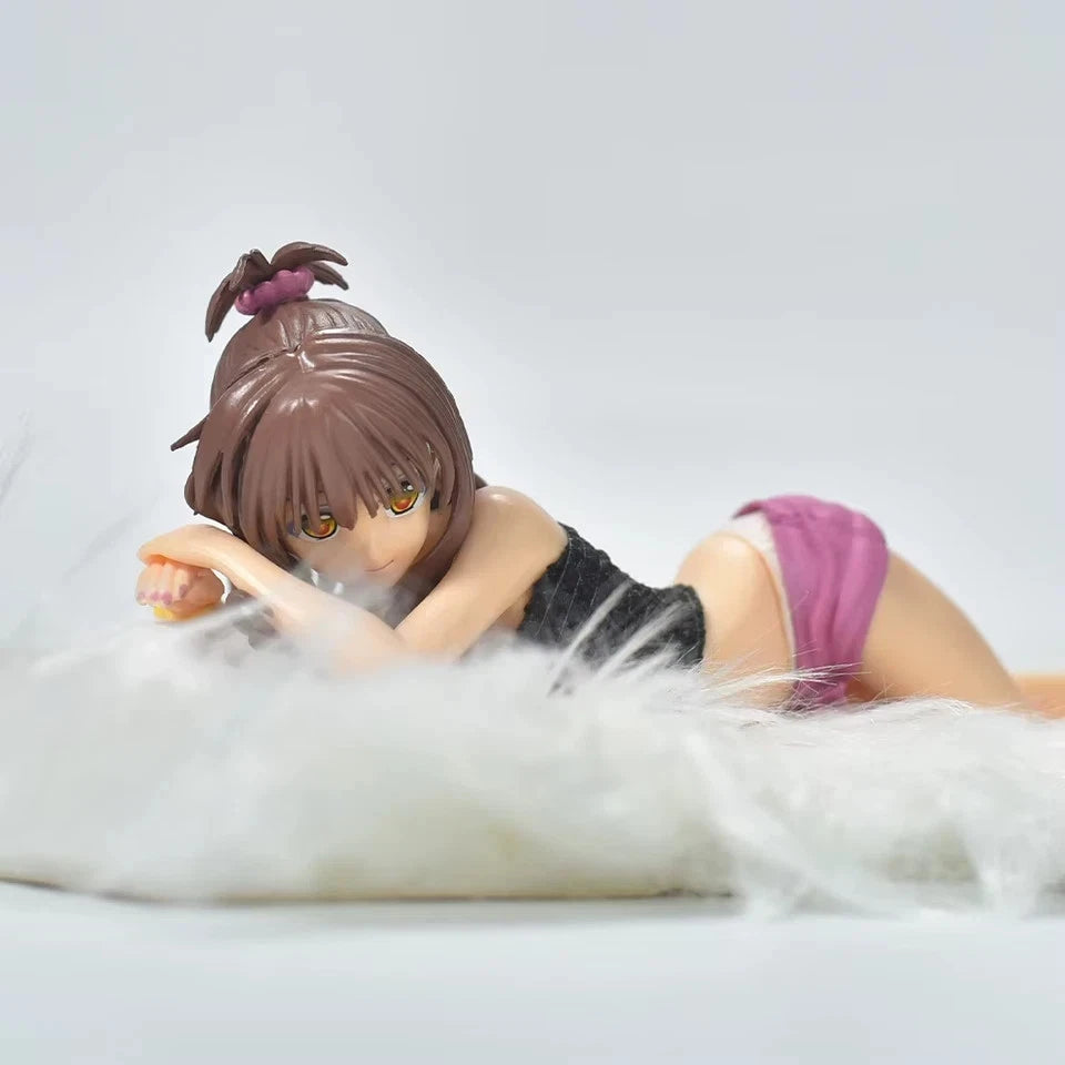 Yuuki Mikan Relaxing To LOVE-Ru Cast Off Anime Figure Model PVC 2” [Adult Collectible]