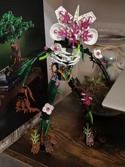 Orchid Demogorgon Stranger Things NEW Building Blocks 419 pcs set 13" [No Box]