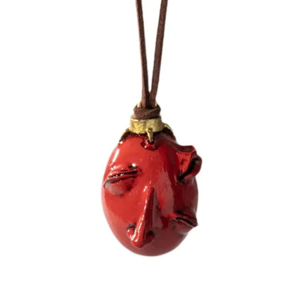 Behelit Egg of the King Berserk Anime Cosplay Necklace PVC/Resin 2 in