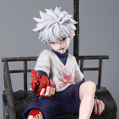 Killua Zoldyck Heart Grab Hunter × Hunter Anime Figure Model PVC 13" [Boxed]