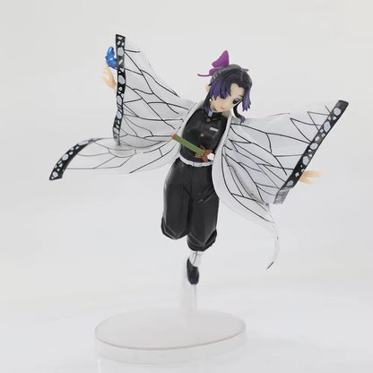 Shinobu Kocho Insect Hashira Demon Slayer Anime Kawaii Figure PVC 8.2" [No Box]