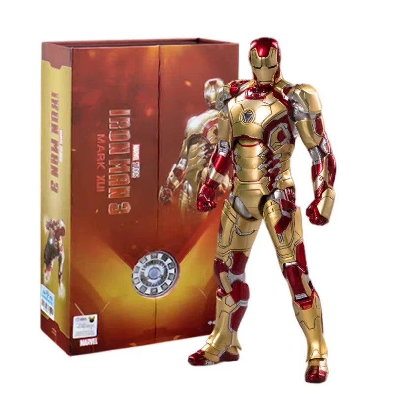 Iron Man Mark 42 Marvel Adjustable Rare Action Figure PVC 6" [Boxed]