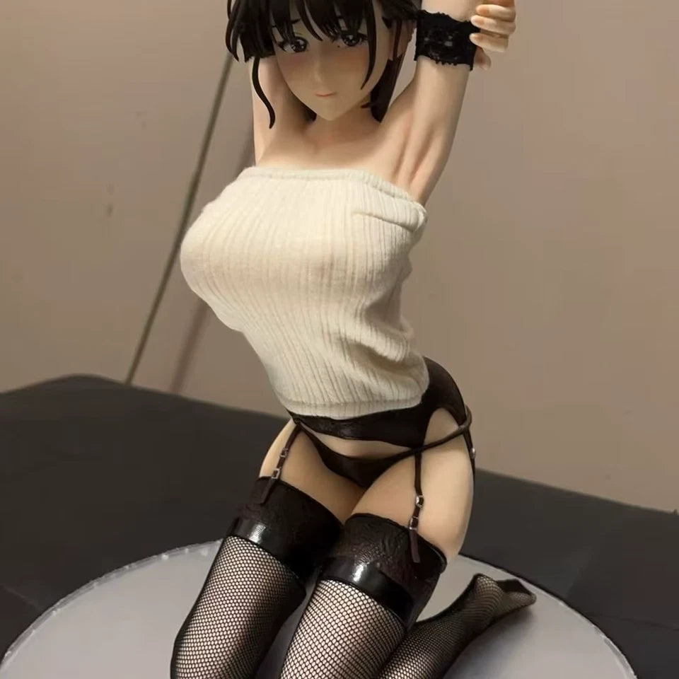 Satsuki Full Bust Shinjiteru In-Demand Cast Off Manga Figure PVC 10" [No Box] *Adult Collectible*