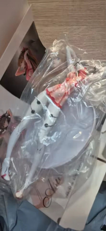 Asuka Sohryu Lab Suit Rebuild of Evangelion Cute Anime Figure Model PVC 8" [Boxed]