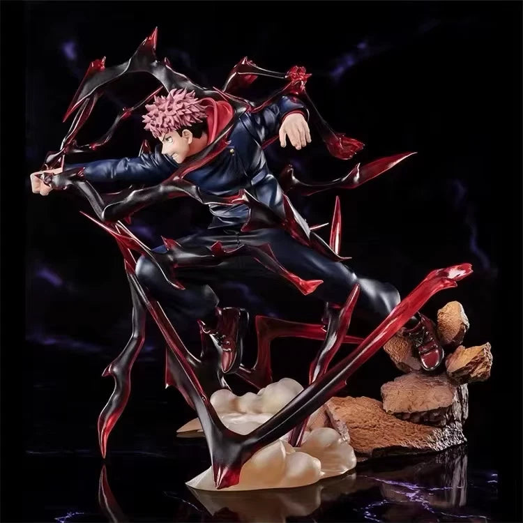 Yuji Itadori Piercing Blood Jujutsu Kaisen Signature Anime Figure PVC 6.8" [Boxed]