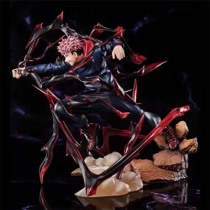 Yuji Itadori Piercing Blood Jujutsu Kaisen Signature Anime Figure PVC 6.8" [Boxed]