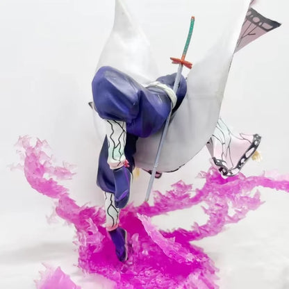 Shinobu Kocho Insect Breathing Demon Slayer Anime Figure Model Statue PVC 7.8" [Boxed]