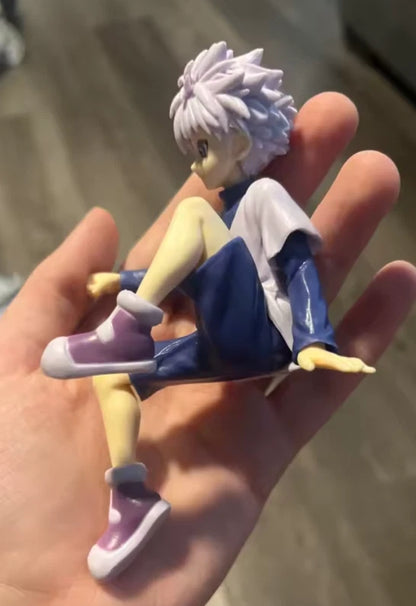 Killua Zoldyck Fist Bump Hunter X Hunter Anime Figure Model PVC 5" [No Box]