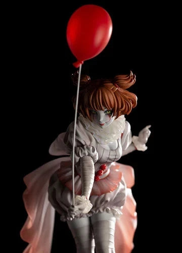 Female Pennywise The Clown Collectible Scary Parody Horror Figure PVC 7" [Boxed]
