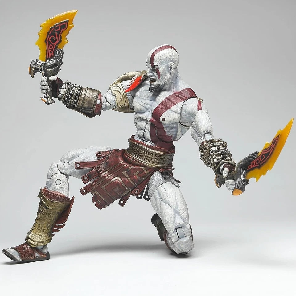 Kratos Blades of Chaos God of War RPG Adjustable Action Figure PVC 7" [Boxed]