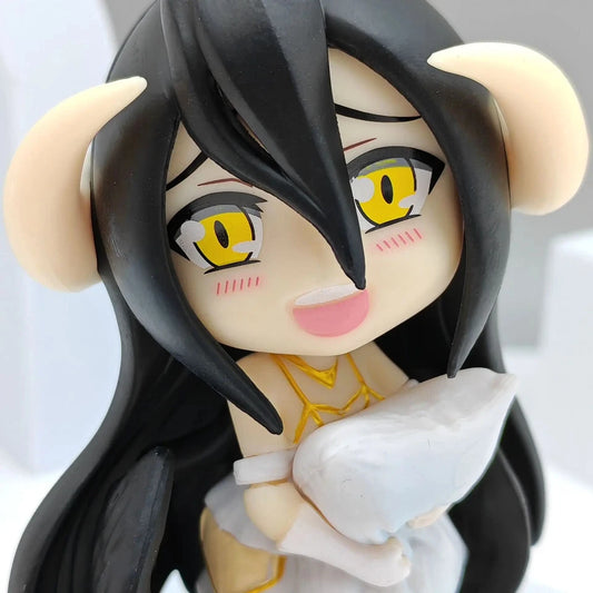 Albedo OVERLORD Anime Kawaii Chibi Desktop Figurine Girl PVC 4.2 in [No Box]
