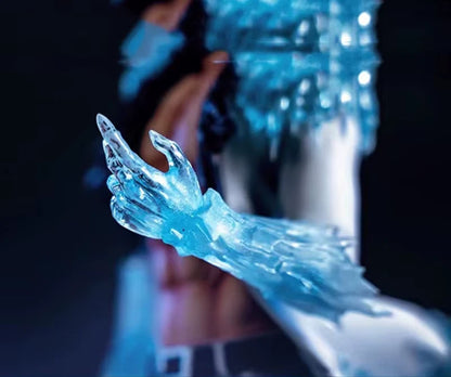 Toshiro Grand Crimson Lotus Ice Ring Bleach Iconic Anime Figure PVC 11" [Boxed]