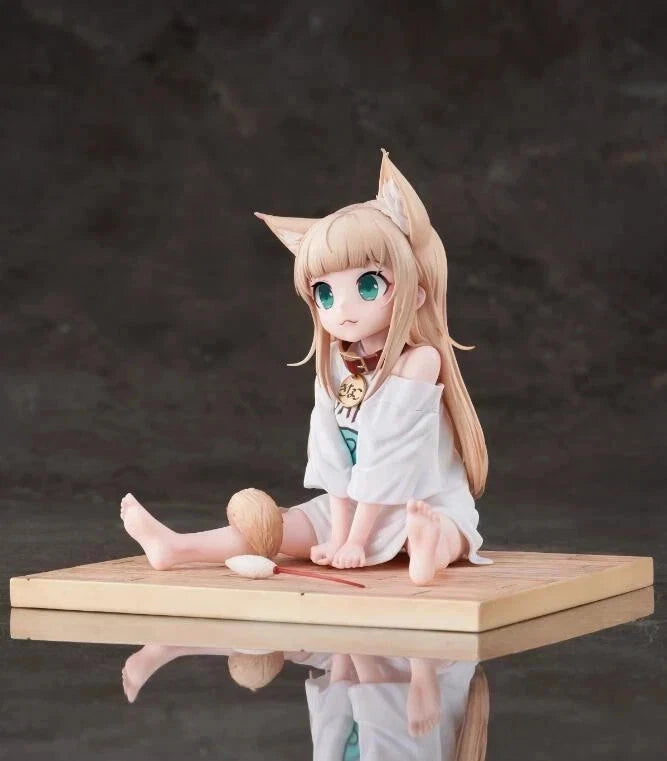 Kinako My Cat Is a Kawaii Girl Anime Cute Desktop Figurine PVC 4" [No Box]
